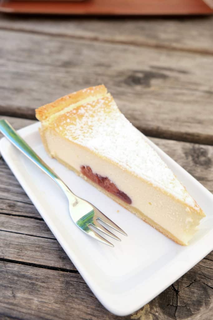 K&auml;sekuchen or German Cheesecake  