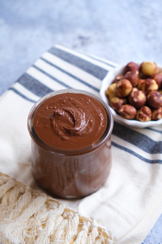 homemade nutella spread