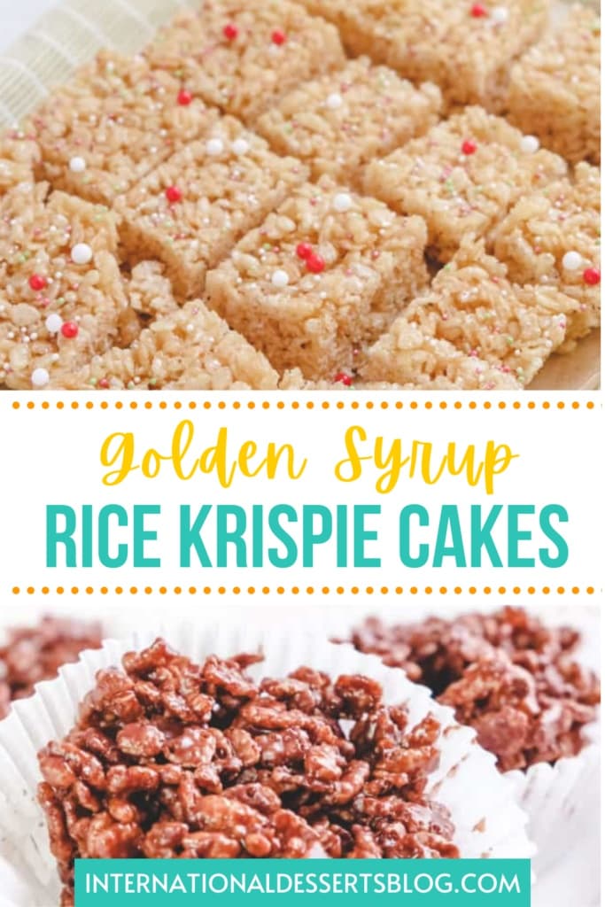 Golden Syrup Rice Krispie Cakes
